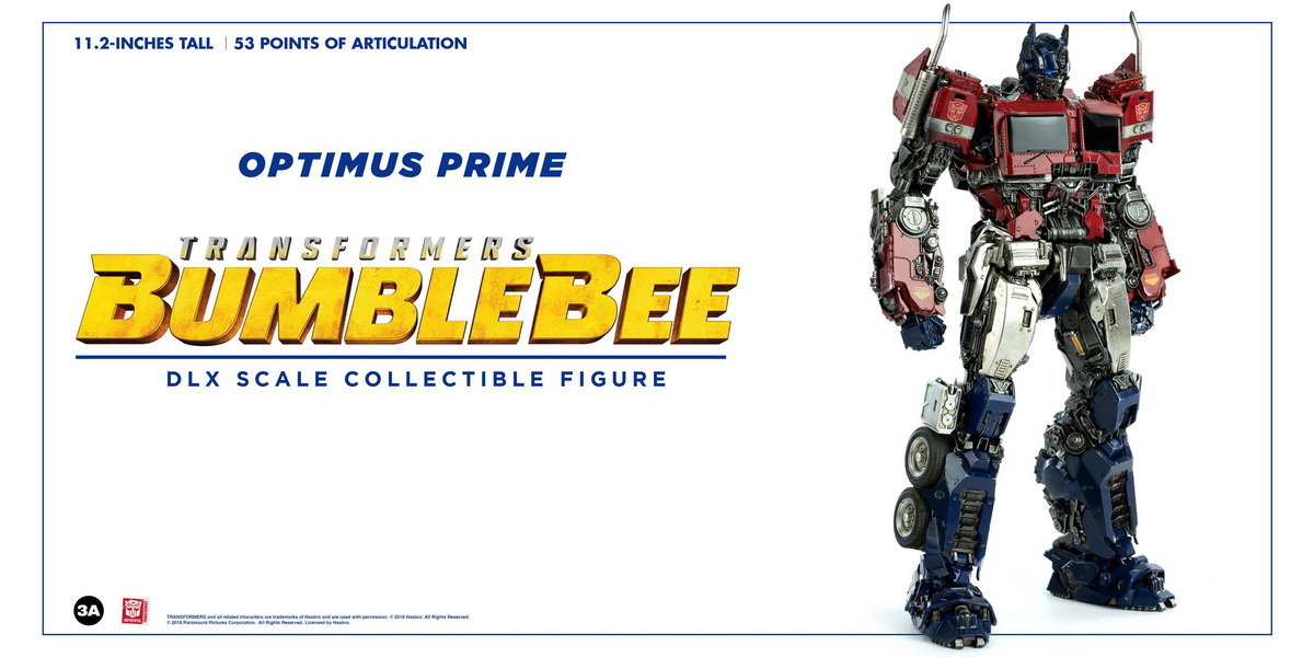 [สั่งจอง] HASBRO X 3A 11.2 " OPTIMUS PRIME TRANSFORMERS BUMBLEBEE DLX SCALE COLLECTIBLE FIGURE SERIES