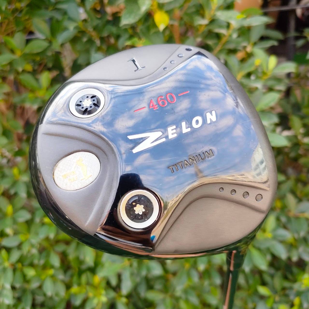 DRIVER ZELON TITANIUM 460 ก้าน ZELON PRO FLEX R ผลิตจากประเทศญี่ปุ่น วัสดุ เบต้าไทเทเนี่ยม ตีไกล ตีง่าย ก้านเบาครับ