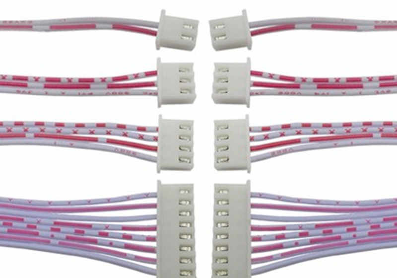 สาย JST XH 2.54mm connector สองหัว ยาว 100mm [2p/3p/4p/5p/6p/7p/8p/9p/10p/11p/12p]