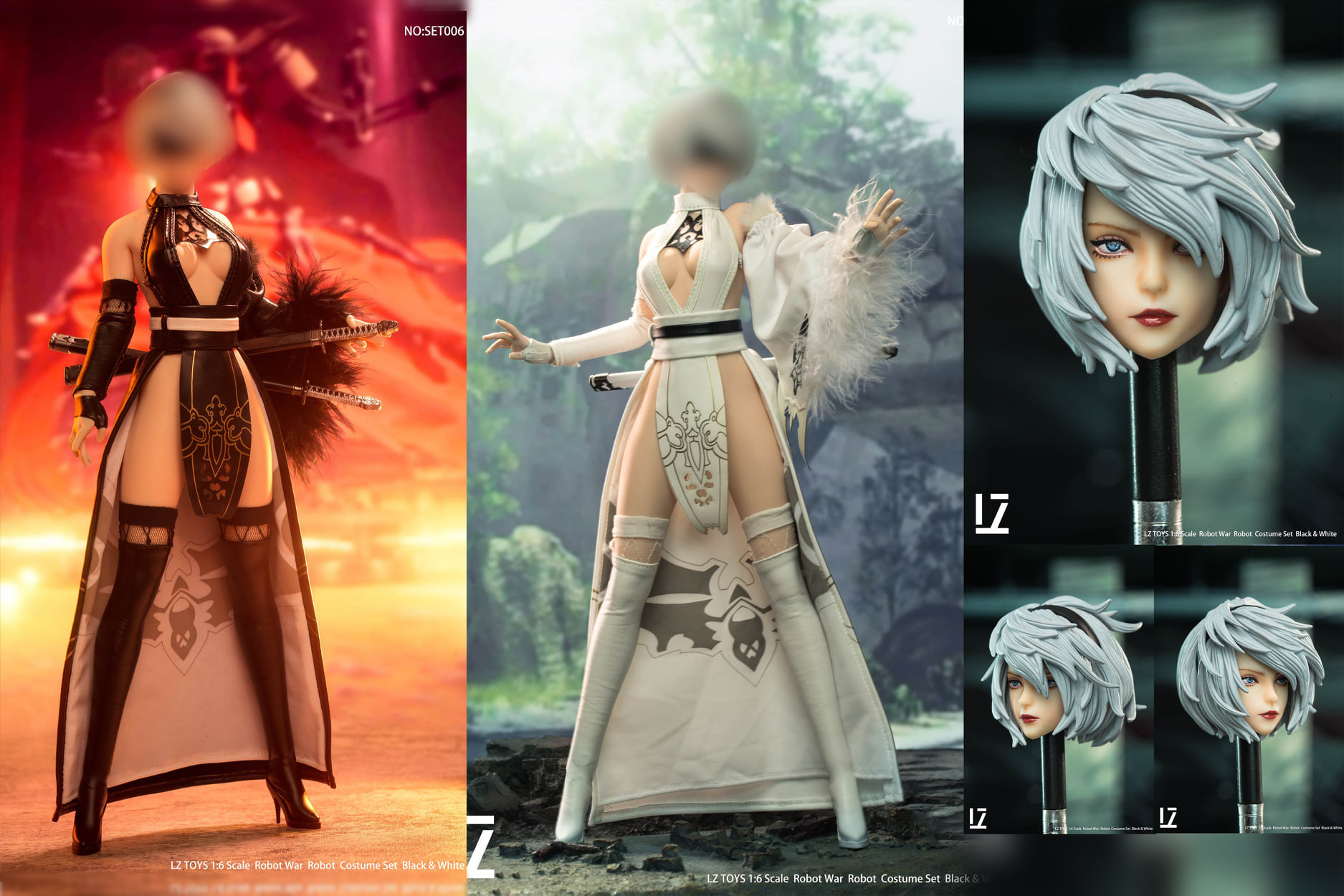 [สั่งจอง]LZ TOYS 1/6 : Robot War Robot Costume Set