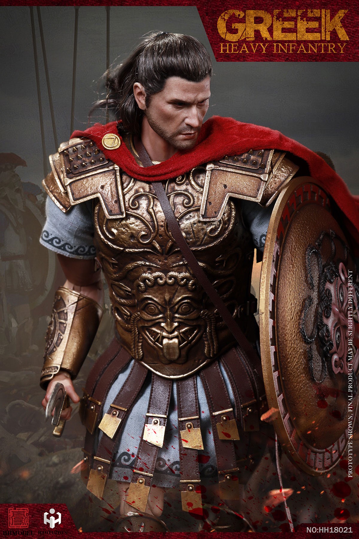 [สั่งจอง]HHMODEL & HAOYUTOYS HH18021 1/6 Scale Imperial Army-Greek Heavy Infantry