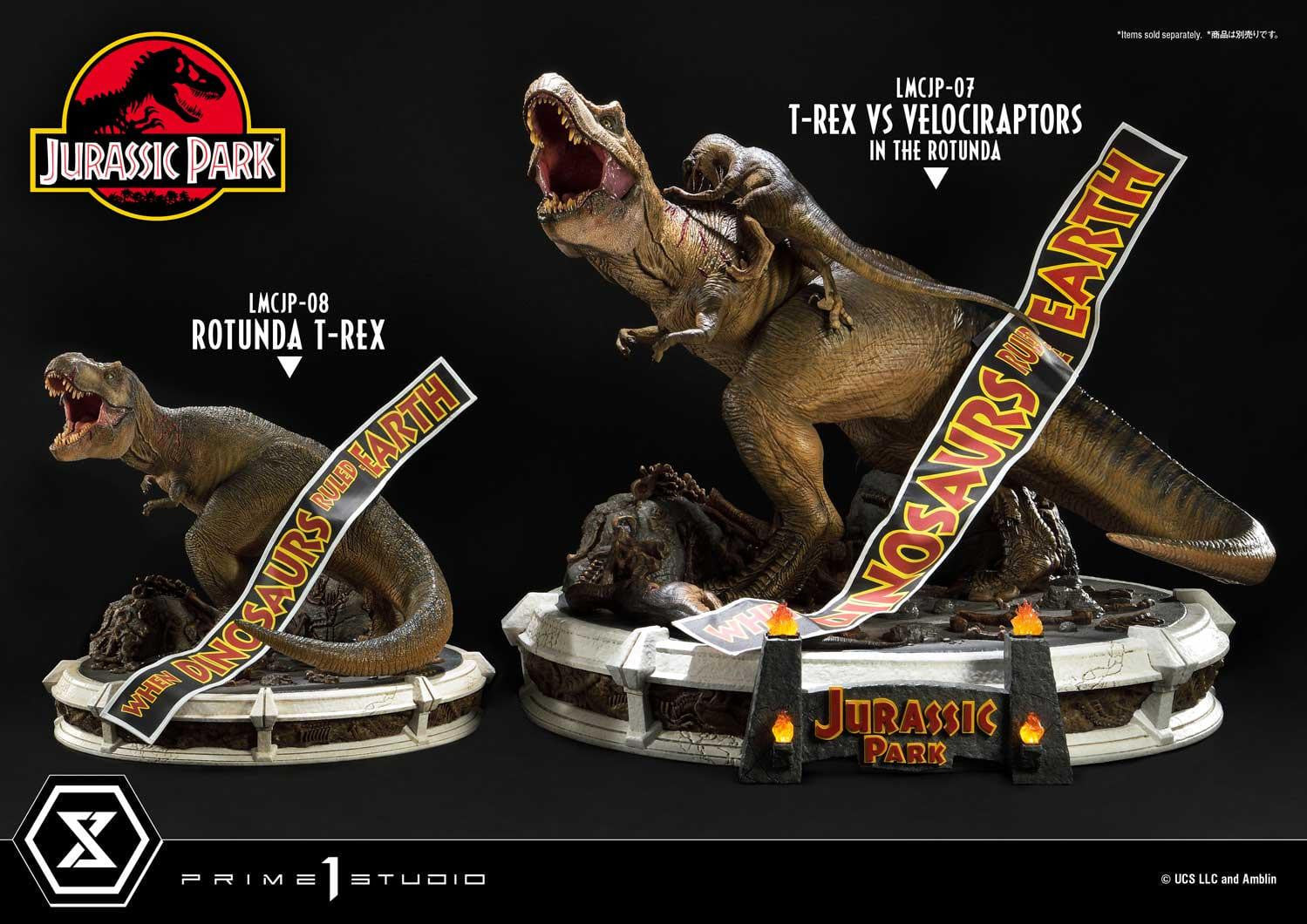 [สั่งจอง]Prime 1 Studio LMCJP-08 Non Scale : Rotunda T-REX (Jurassic Park)