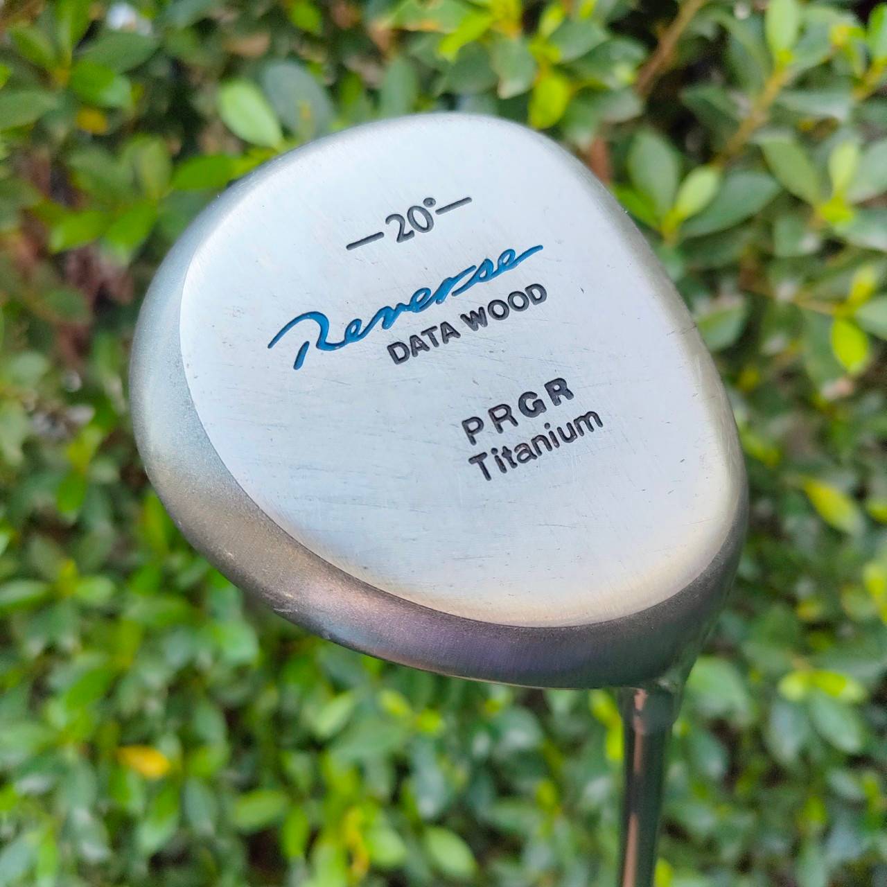 ** ไม้กอล์ฟสำหรับผู้หญิง ** FW5 PRGR DATA WOOD TITANIUM องศา 20 ก้าน DATA 55 FLEX L