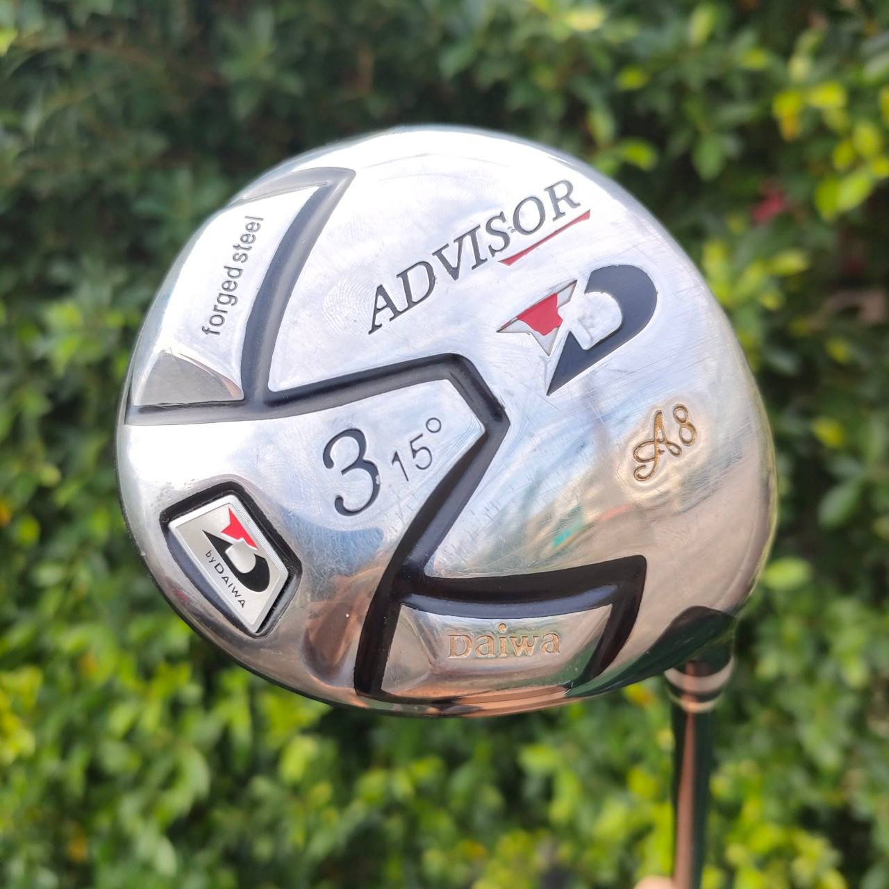 FW3 DAIWA ADVISOR FORGED STEEL องศา 15 ก้าน ADVISOR FLEX S วัสดุสุดพรีเมี่ยมจากเกาหลี!! ไม้กอล์ฟมือสอง ของแท้ BY NakaraLuxurious