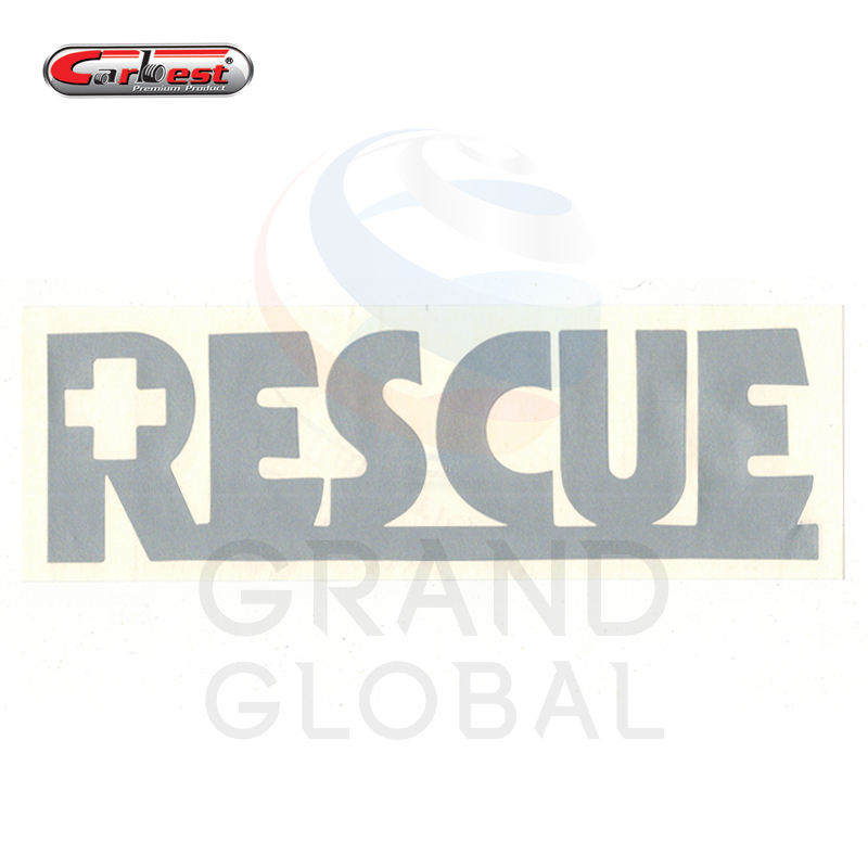 CAR BEST สติกเกอร์ประดับยนต์ ลาย RESCUE