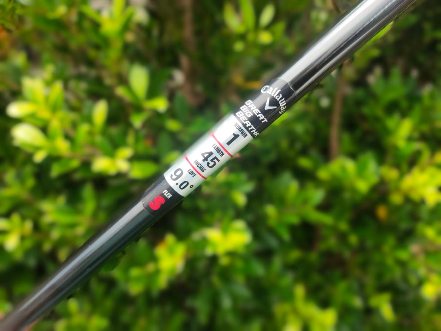 Driver Callaway GREAT BIGBERTHAR องศา 9