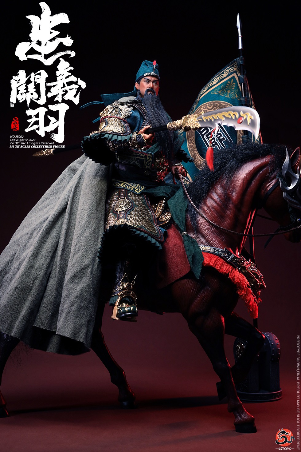 [สั่งจอง] JIASHENG JSTOYS 1/6 : THREE KINDOMS LOYAL RIGHTEOUS - GUAN YU YUCHANG
