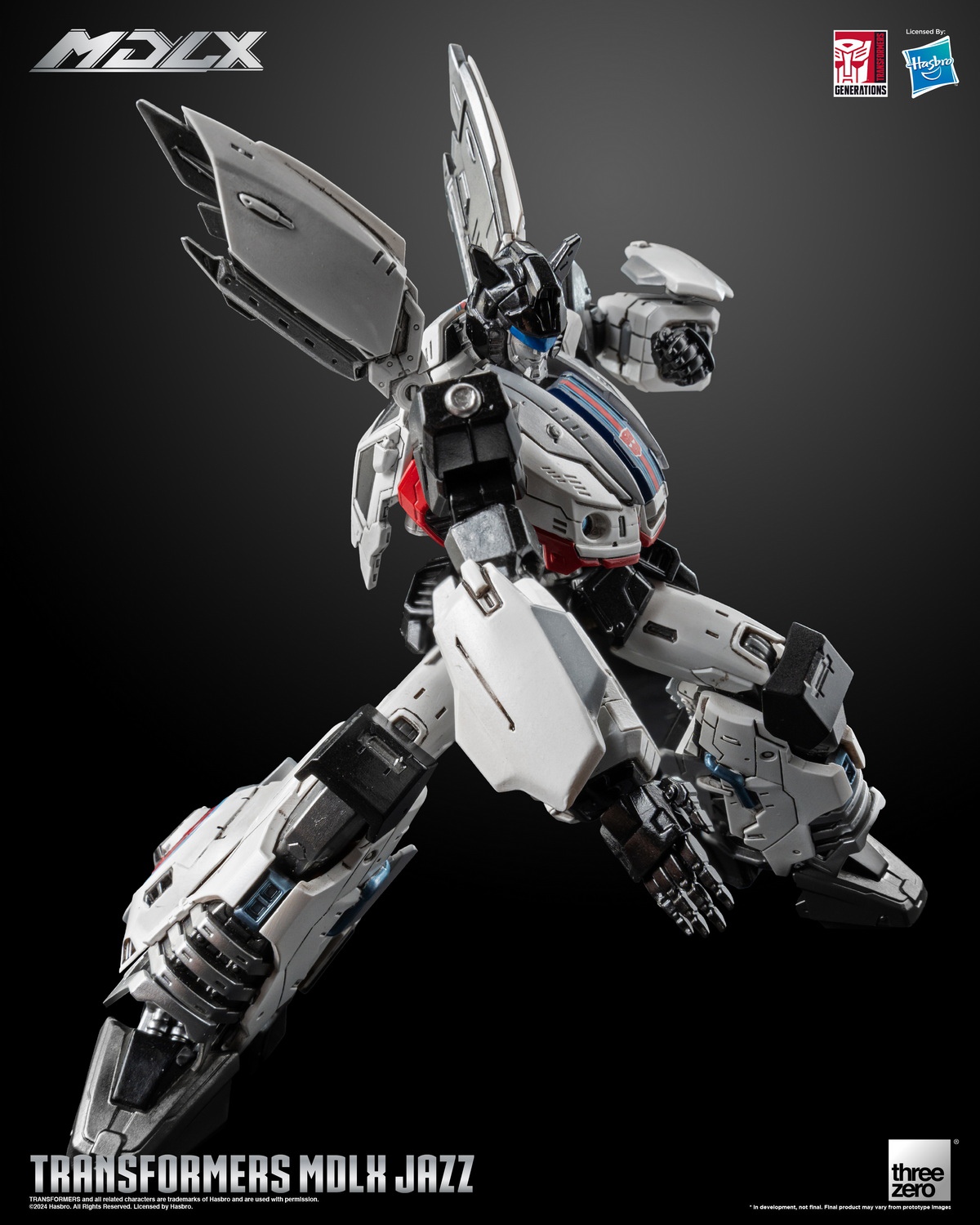 [สั่งจอง] Threezero 3Z03380W0 6" : Transformers MDLX - Jazz