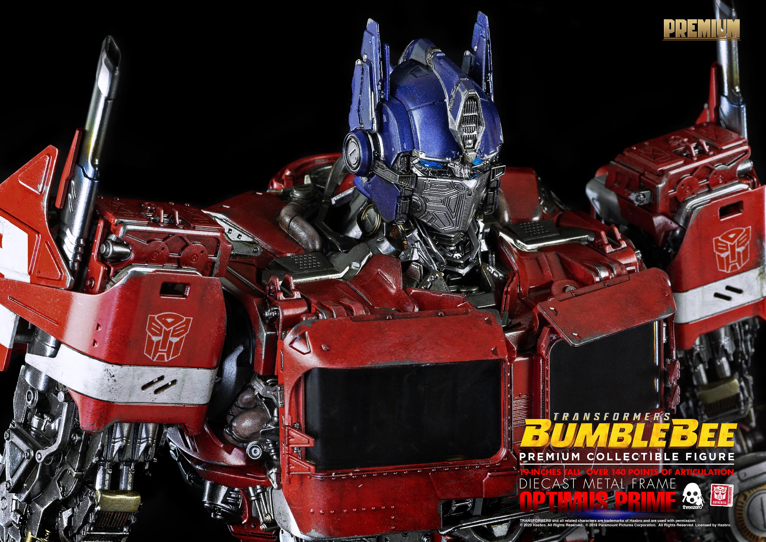 [สั่งจอง] Threezero x Hasbro 3Z0162 PREMIUM Optimus Prime