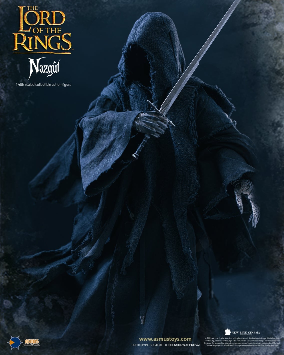 [สั่งจอง]Asmus toys LOTR005V2 1/6 : Lord of the Rings series-Nazgul