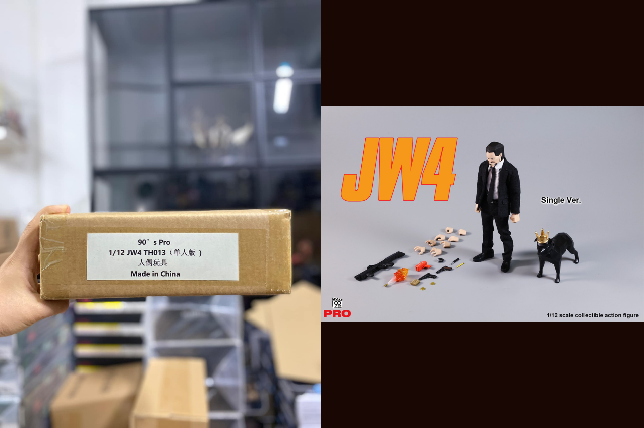 [พร้อมส่ง] 90‘S PRO 1/12 : JW4 TH013 - Single.Ver