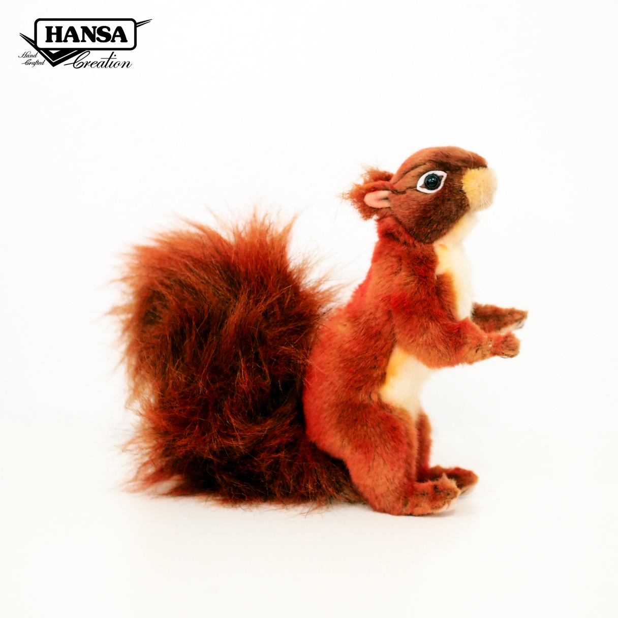 8407 Red Squirrel Standing on 2 Legs 33 cm. L