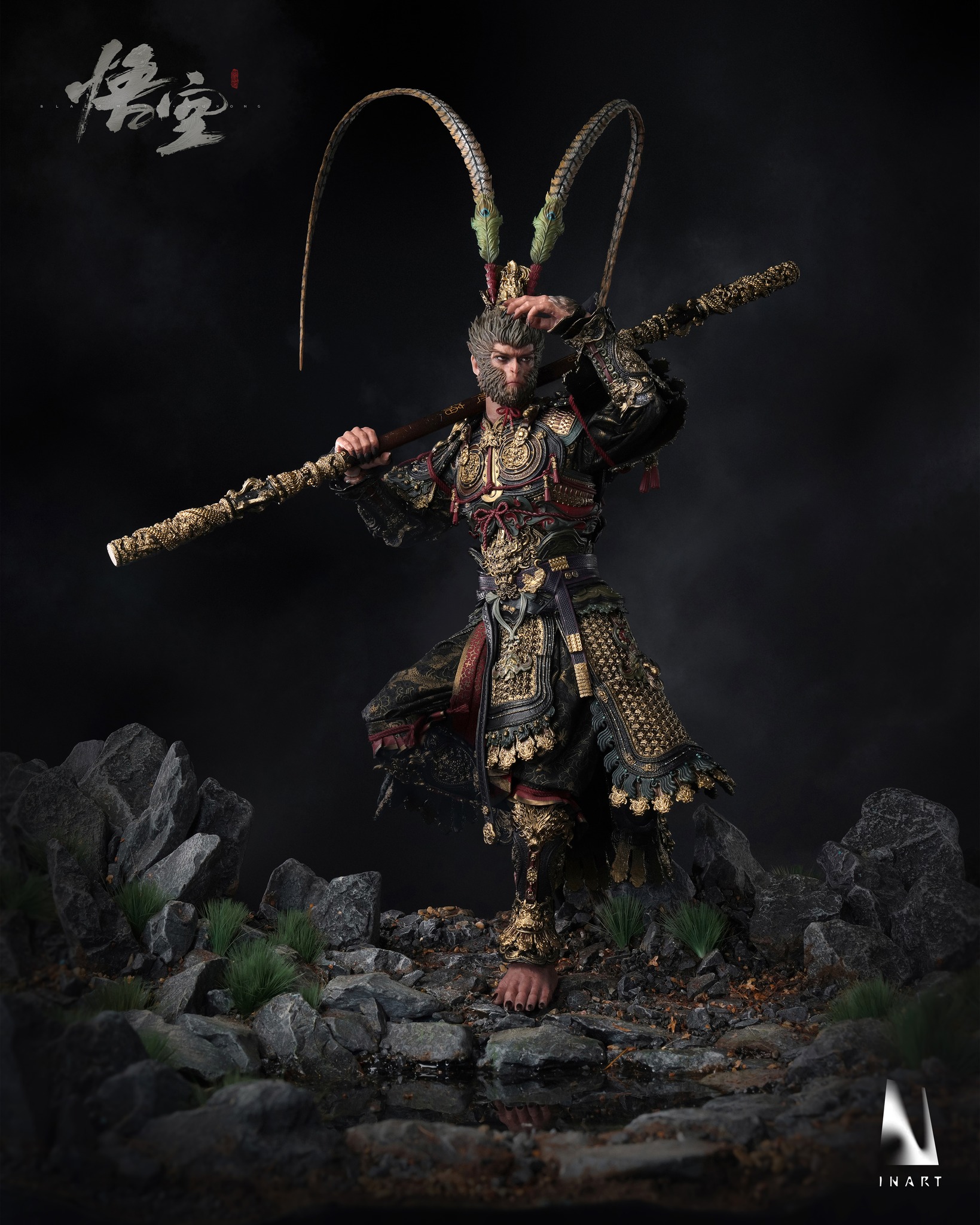 [สั่งจอง]INART MAG-015 1/6 : The Black Myth: Wukong Great Sage Armor Set