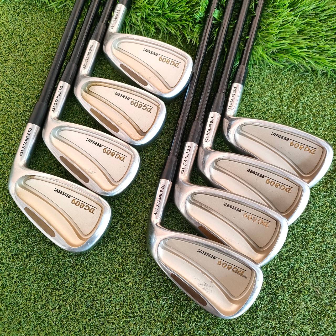 ชุดเหล็ก DUNLOP DG809 มีเหล็ก 3-9 PW SW * ขาดเหล็ก 7 * ก้าน UST MAMIYA TOUR SPECIAL FLEX R ก้านพรีเมี่ยม บริษัทเดียวกับ XXIO สุดยอดคุ้มครับชุดนี้