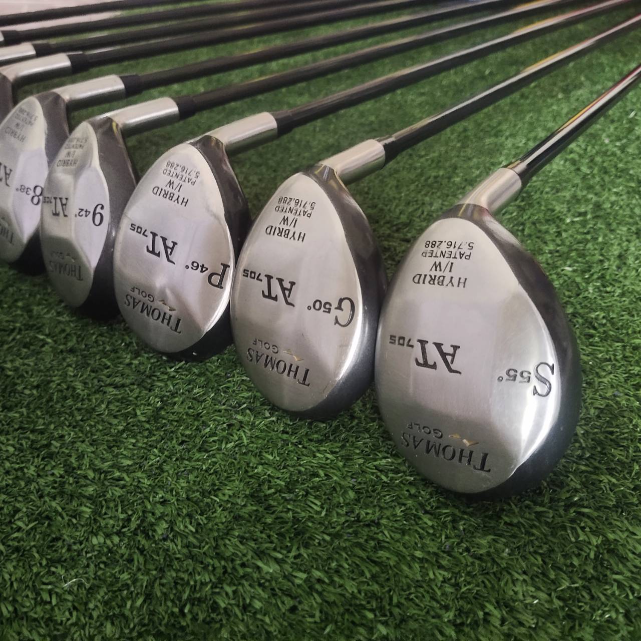 ชุดเหล็กแบบไฮบริดทั้งชุด Thomas Golf AT705 ตีง่ายมากที่สุด สปีดไม่แรง ไม่มีเวลาซ้อม ก็ตีดีมาก