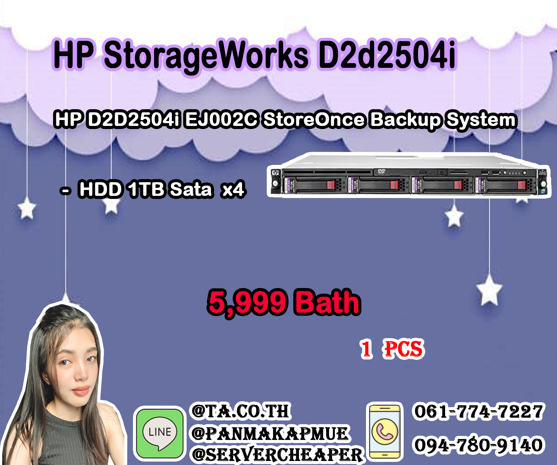 HP StorageWorks D2d2504i