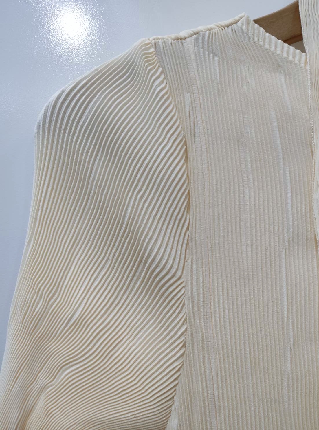 2MUAY รุ่น GA92140 เดรสอัดพลีท LONG SLEEVE CRINKLE PLEATED DRESS 6 สี FREE SIZE