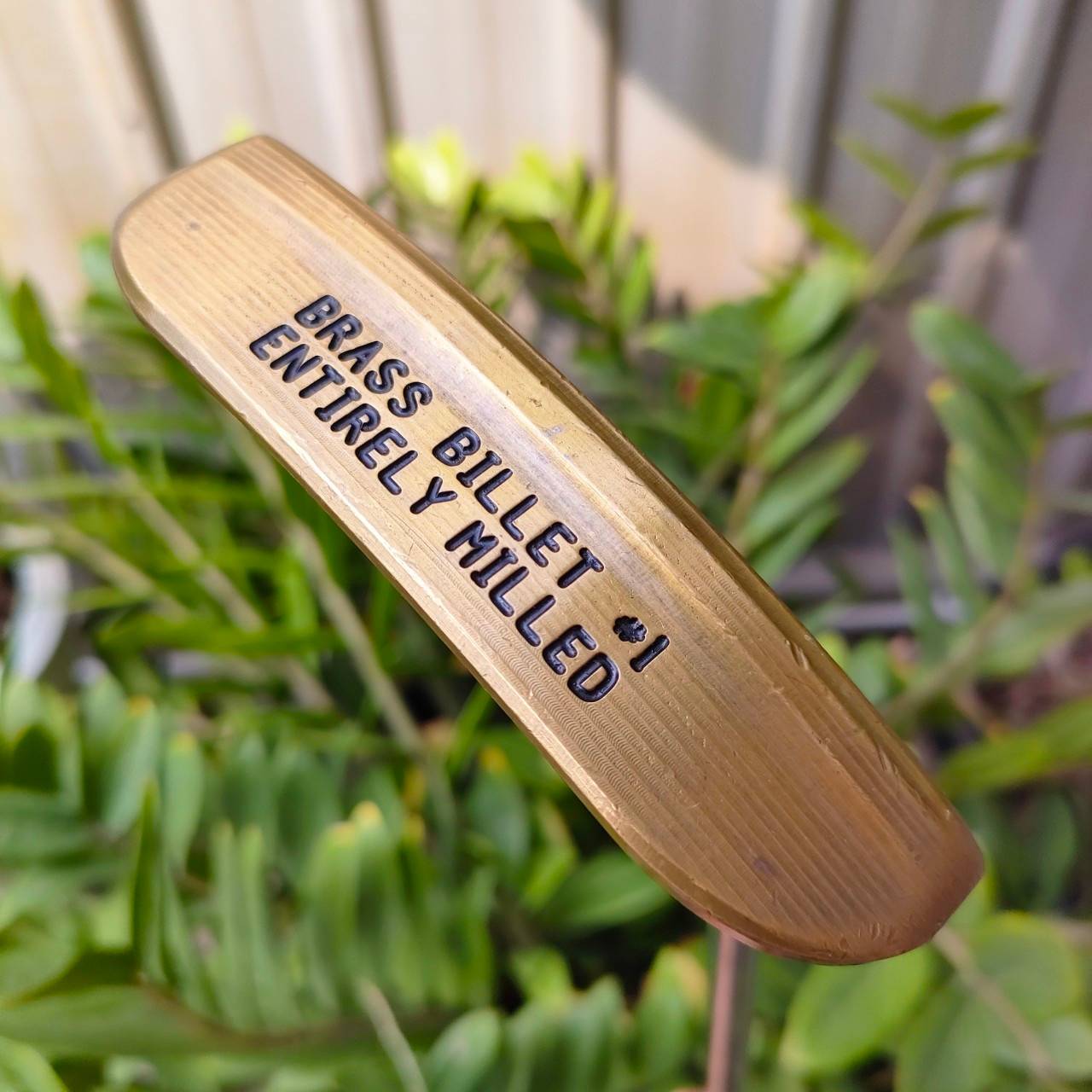 PUTTER CALLAWAY BRASS BILLET ENTIRELY MILLED S2H2 ยาว 35นิ้ว สุดยอดพัตเตอร์พรีเมี่ยม ไม้กอล์ฟพรีเมี่ยมมือสอง By NakaraLuxurious