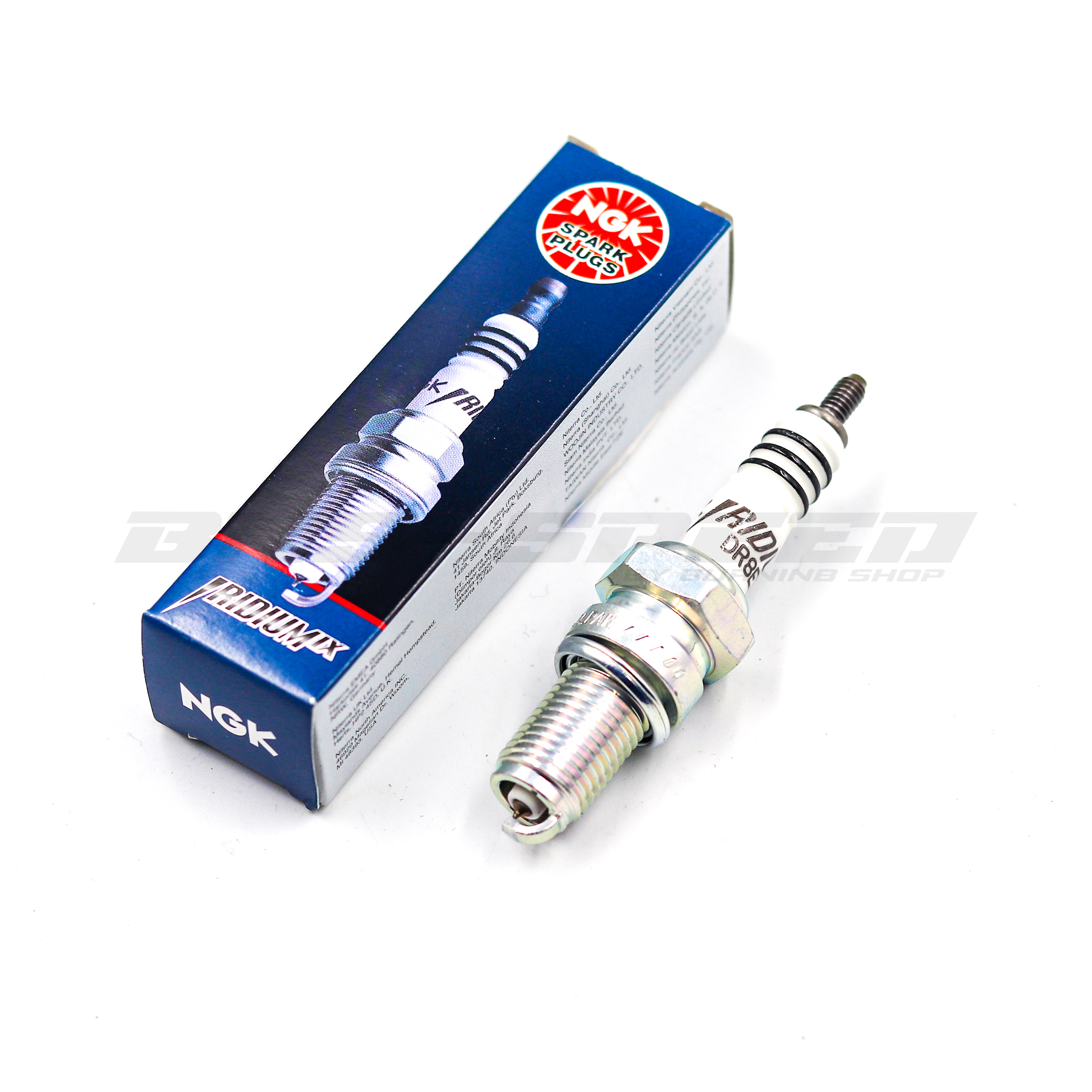 หัวเทียน NGK 6681 DR8EIX Iridium IX Spark Plug - XR250/400 สตาร์ทเท้า, Stallions Centaur 250, BMW F650, GSX-R650, GPX Legend150s, GENTLEMAN 200