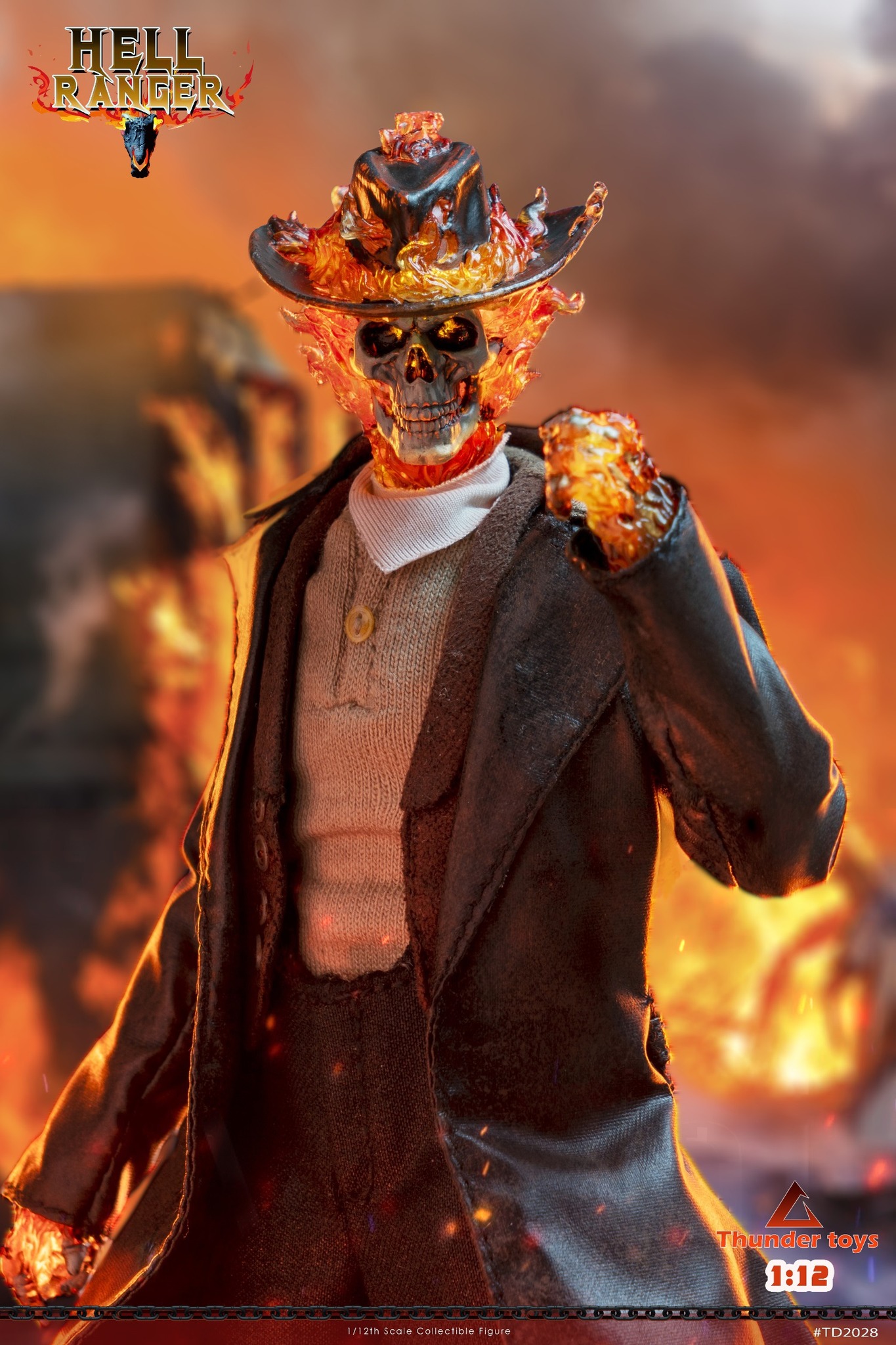 [สั่งจอง]Thunder Toys TD2023 : 1/12 Hell Ranger
