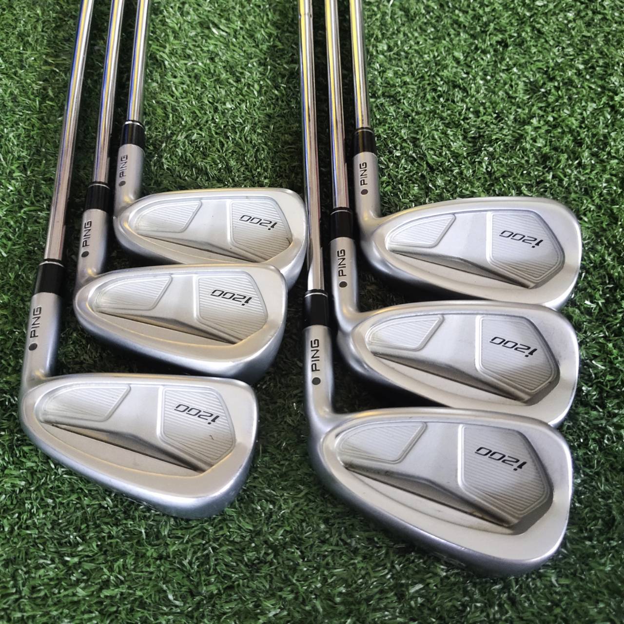 ชุดเหล็ก PING i200 ชุดชั้นสูงของ PING หน้าใบทุกชิ้นมี SPIN MILLED ตีตกหยุดแบบถอยหลัง