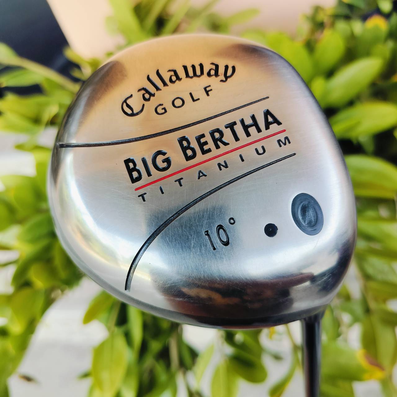 Driver Callaway BIGBERTHAR วัสดุ BETA TITANIUM เสียงเพราะ หน้าสัมผัสใส ตีไกล ก้านเสียบทะลุ ก้าน Callaway RCH FLEX R ไม้กอล์ฟพรีเมี่ยมมือสอง ของแท้ By NakaraLuxurious