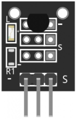 โมดูลวัดอุณหภูมิแบบ One-wire serial Temperature sensor module KY-001