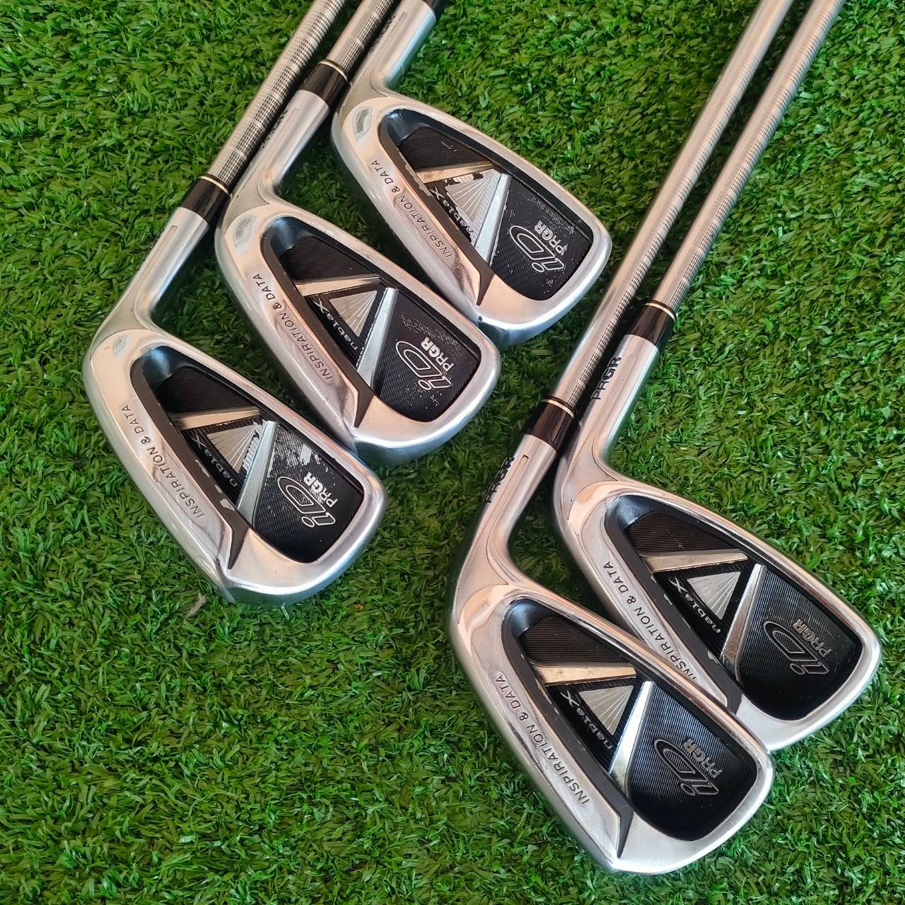 ชุดเหล็ก PRGR iD nabla X มีเหล็ก 5-9 ก้าน iD NACLA X M-37 เหล็กพรีเมี่ยมญี่ปุ่นแท้ๆ ตระกูล nabla ไม้กอล์ฟมือสอง ของแท้ BY NakaraLuxurious