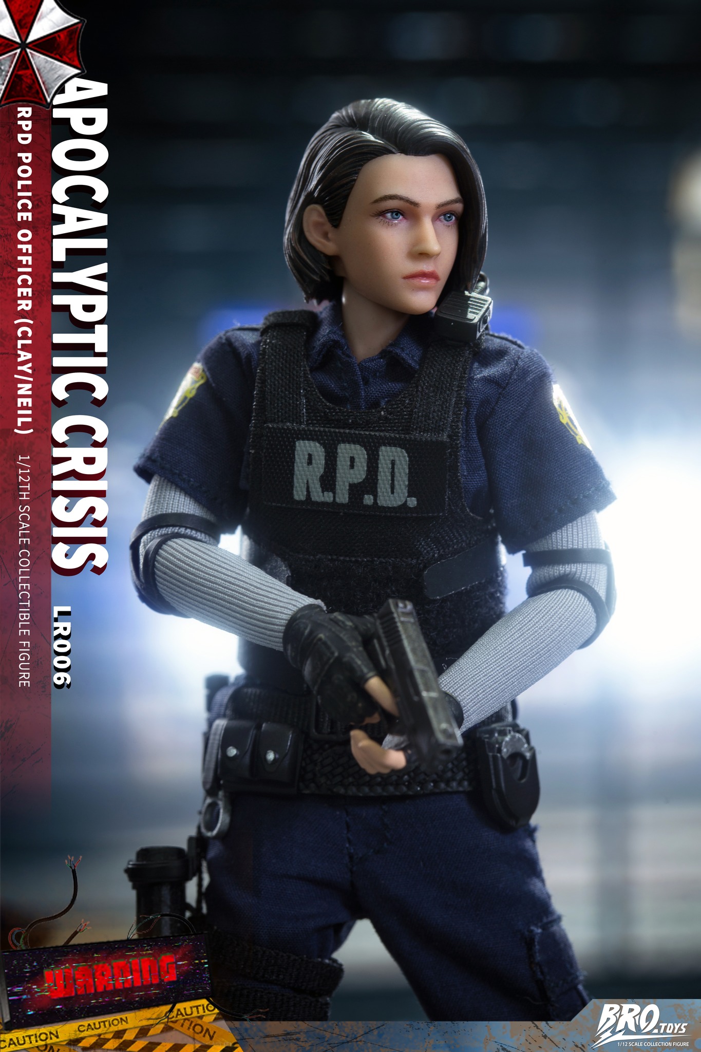 [สั่งจอง]Doomsday Crisis RPD Police Officer Suit（แพ็คคู่ Clay/neil)1/12