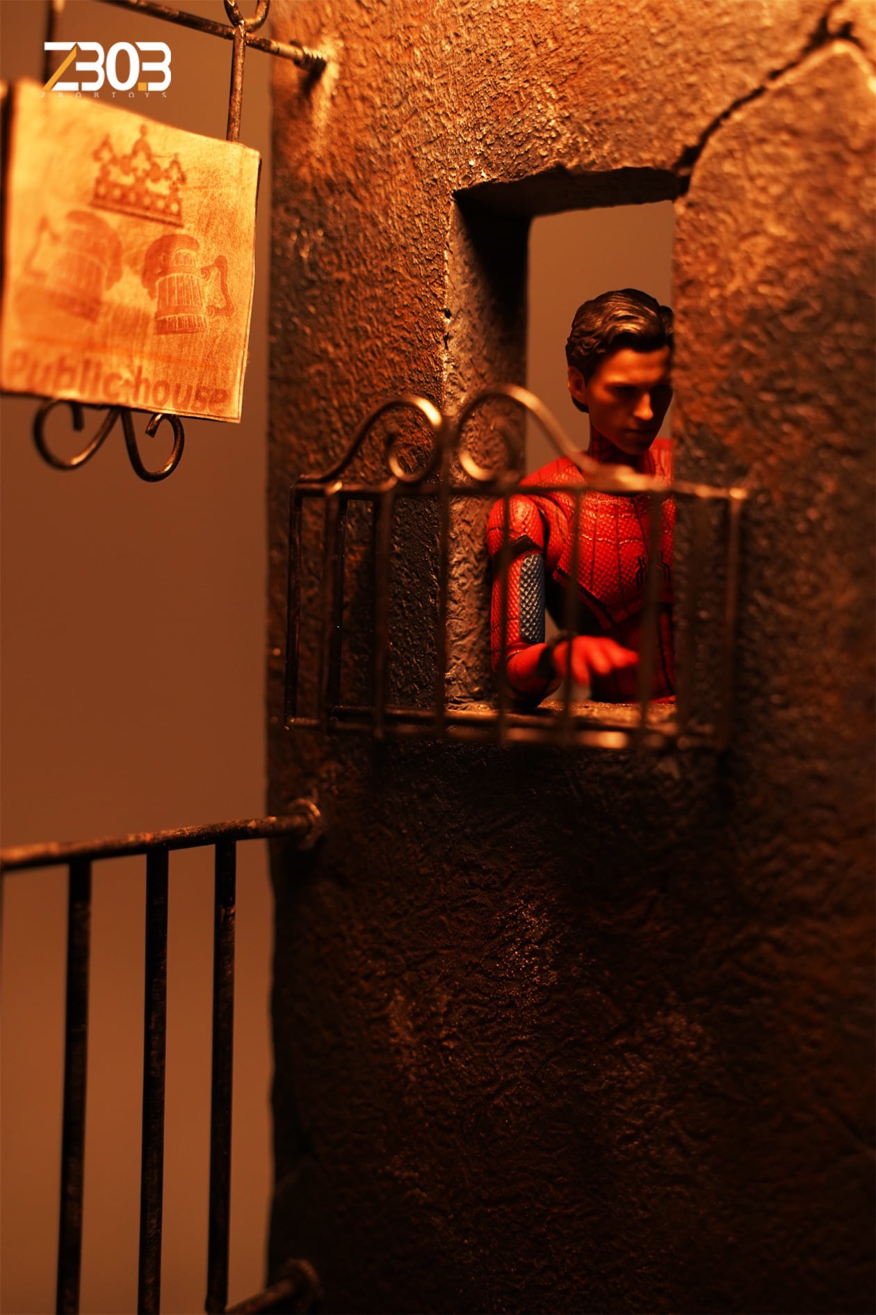 [สั่งจอง]ZBOBTOYS Z2107 1/12 : Tavern stairs