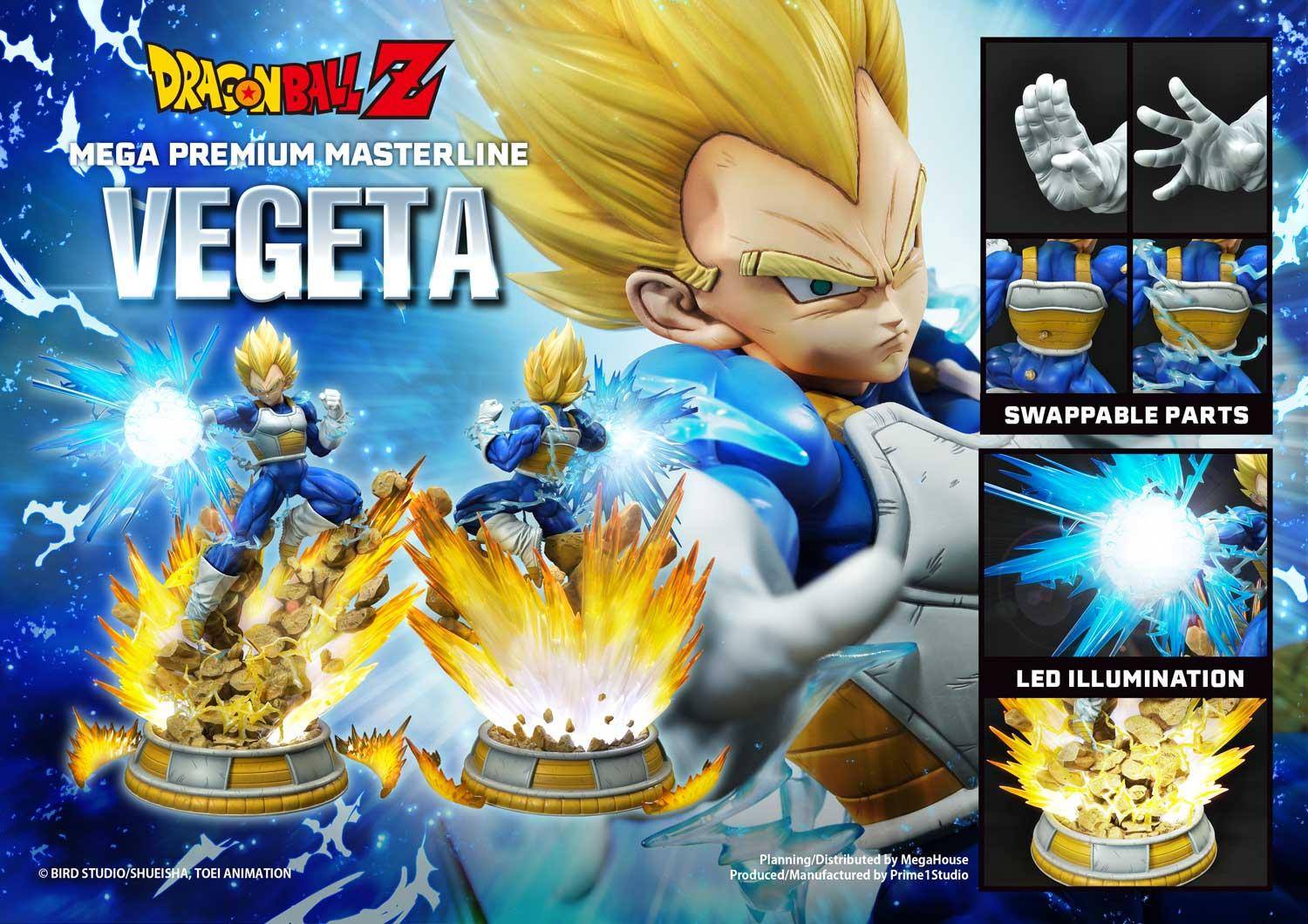 [สั่งจอง]Prime 1 Studio MPMDBZ-02 1/4 Dragon Ball Z : Super Saiyan Vegeta