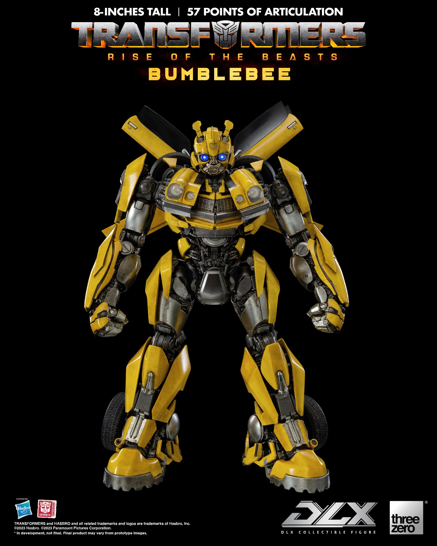 [สั่งจอง]threeZero 3Z05630W0 TRANSFORMERS : Rise of the BEAST DLX - Bumblebee