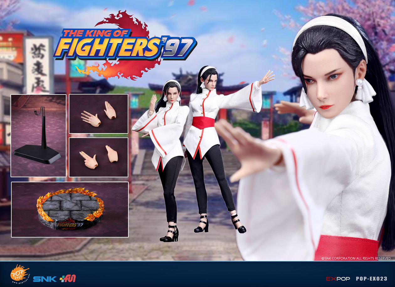 [สั่งจอง] POPTOYS EX023 1/6 KOF97 Chizuru Kagura THE KING OF FIGHTERS 97