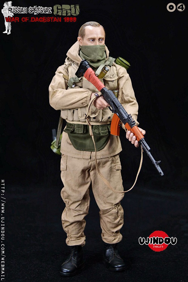 [สั่งจอง]UJINDOU UD9004 1/6 : RUSSIAN SPETSNAZ GRU WAR OF DAGESTAN 1999