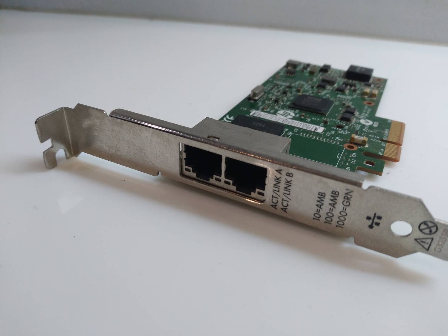 HP 656241-001 361T PCI-e 2-Port Gigabit Ethernet Adapter -652495-001 -652497-B21