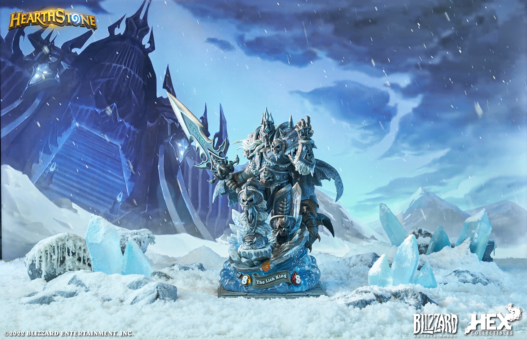 [สั่งจอง]HEX Collectibles HEXHS-01 1/6 : The Lich King (Hearthstone)