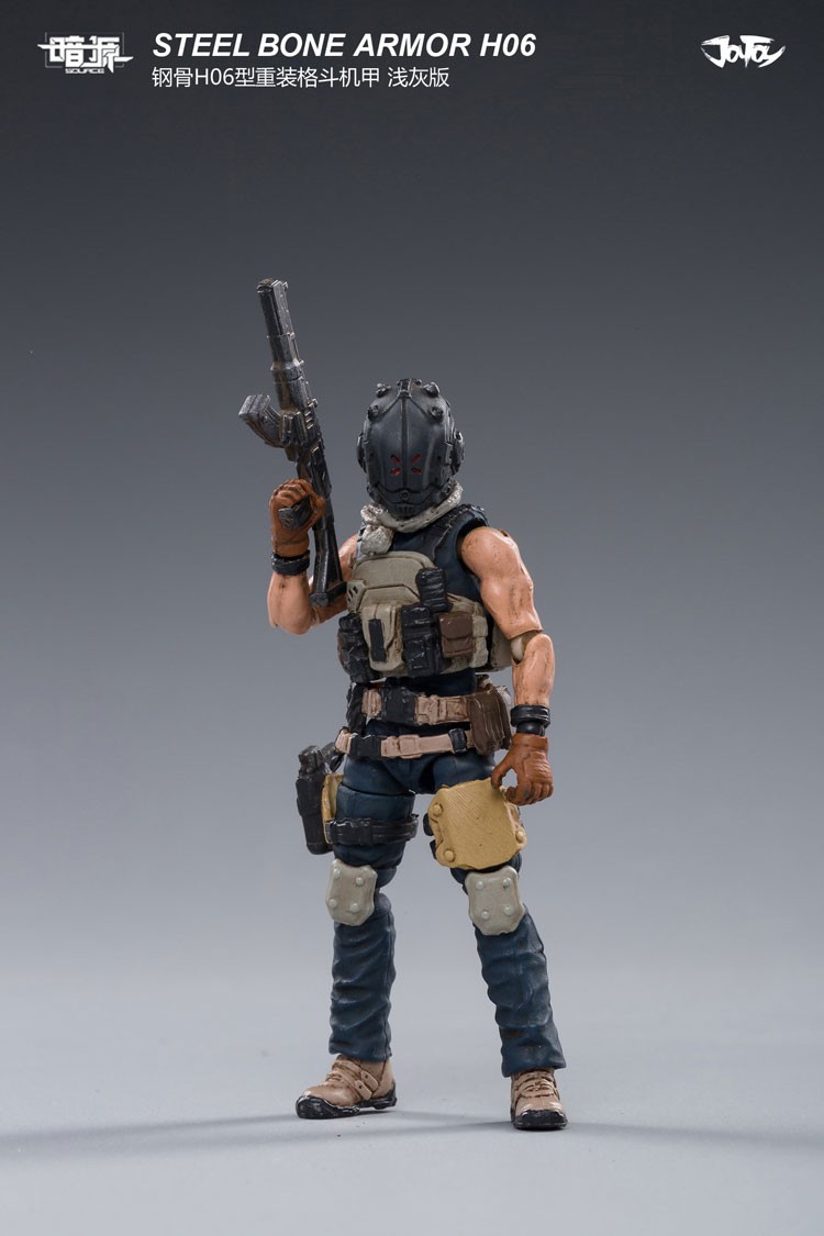 [สั่งจอง] JOYTOY JT0043 1/25 STEEL BONE ARMOR H06 light gray version