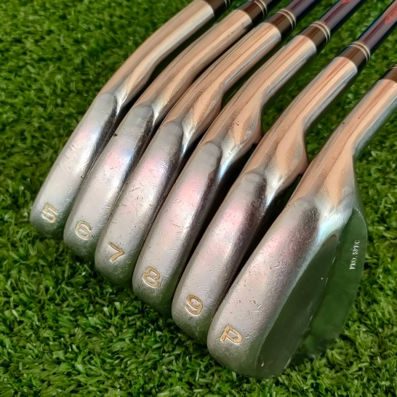 ชุดเหล็ก MIZUNO PRO.SPEC มีเหล็ก 5-9 เเละ PW ก้าน MIZUNO PRODUCED