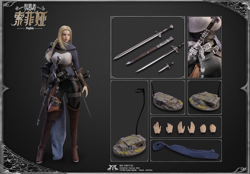 [สั่งจอง]YMTOYS YMT103 1/6 : Hunter series Sophia