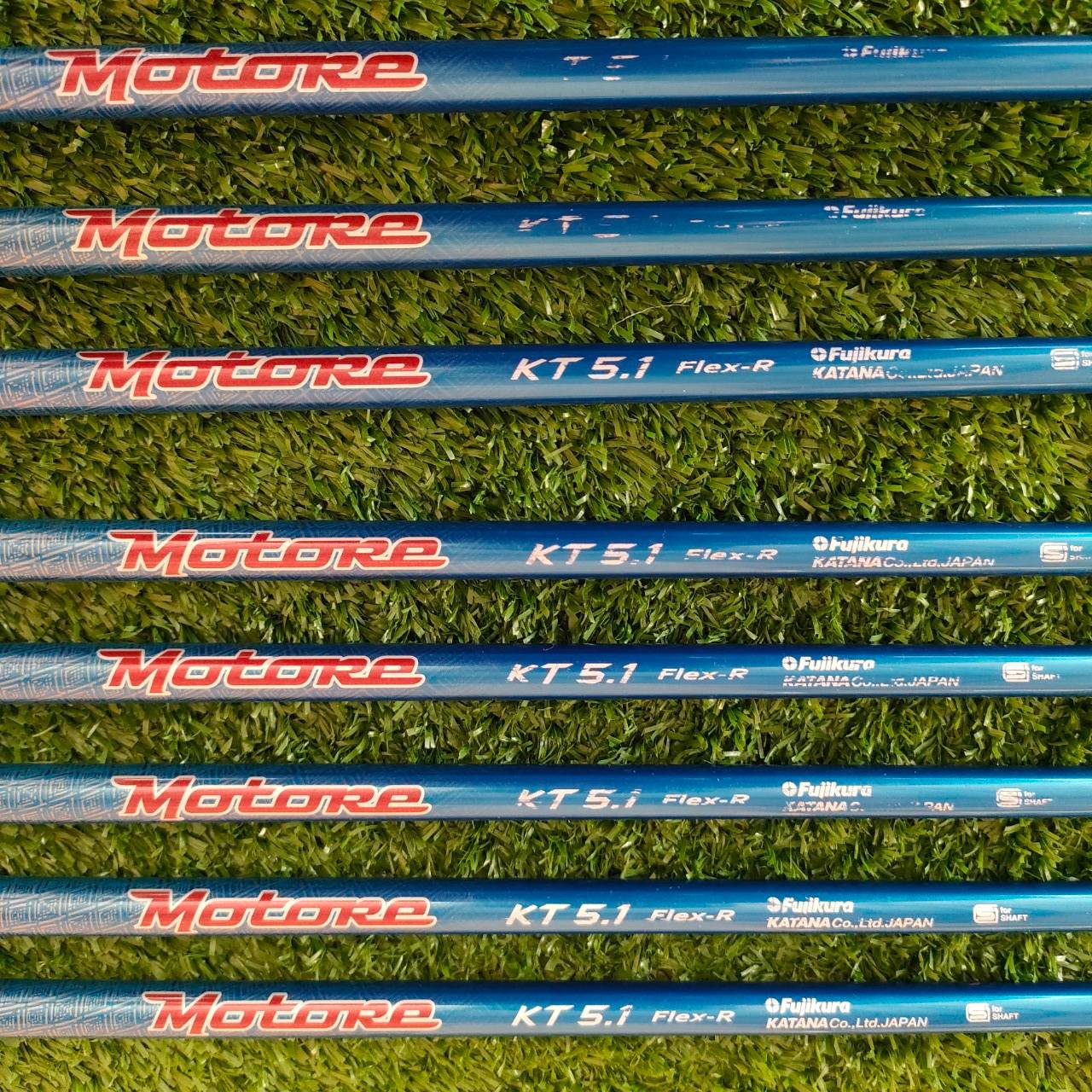 ชุดเหล็ก KATANA SNIPER SX7 มีเหล็ก 5-9 เเละ PW AW SW ก้าน FUJIKURA MOTORE KT5.1 FLEX R
