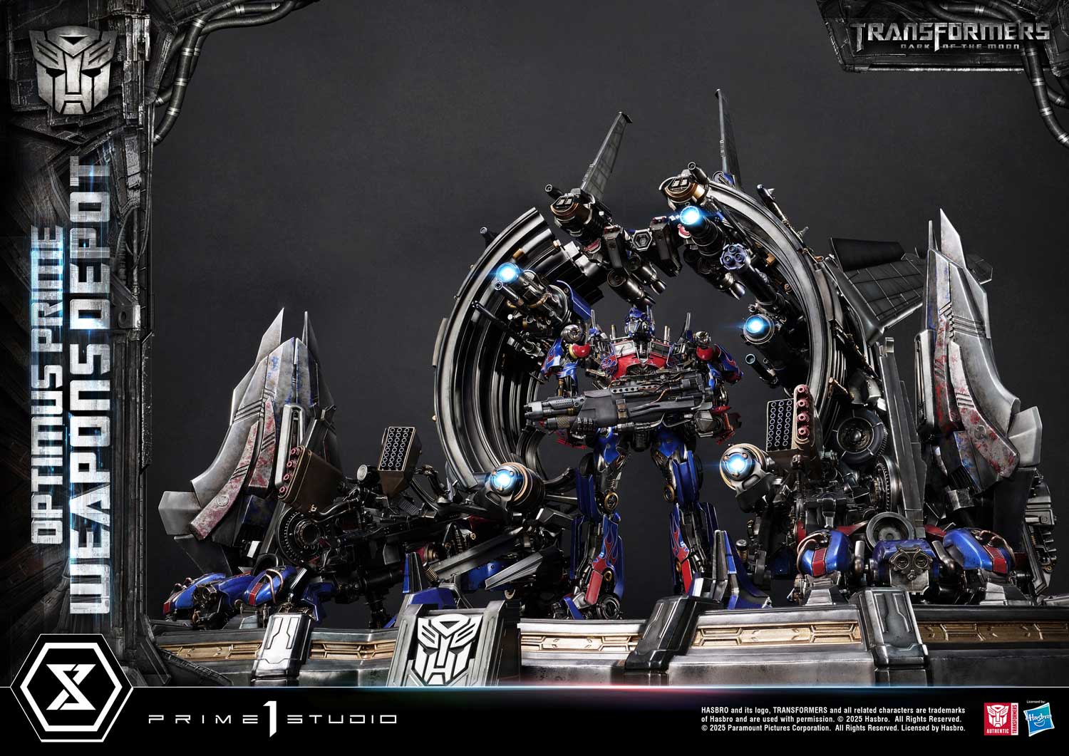 [สั่งจอง] Prime 1 Studio MMTFM-38: Optimus Prime Weapons Depot (Transformers: Dark of the Moon)