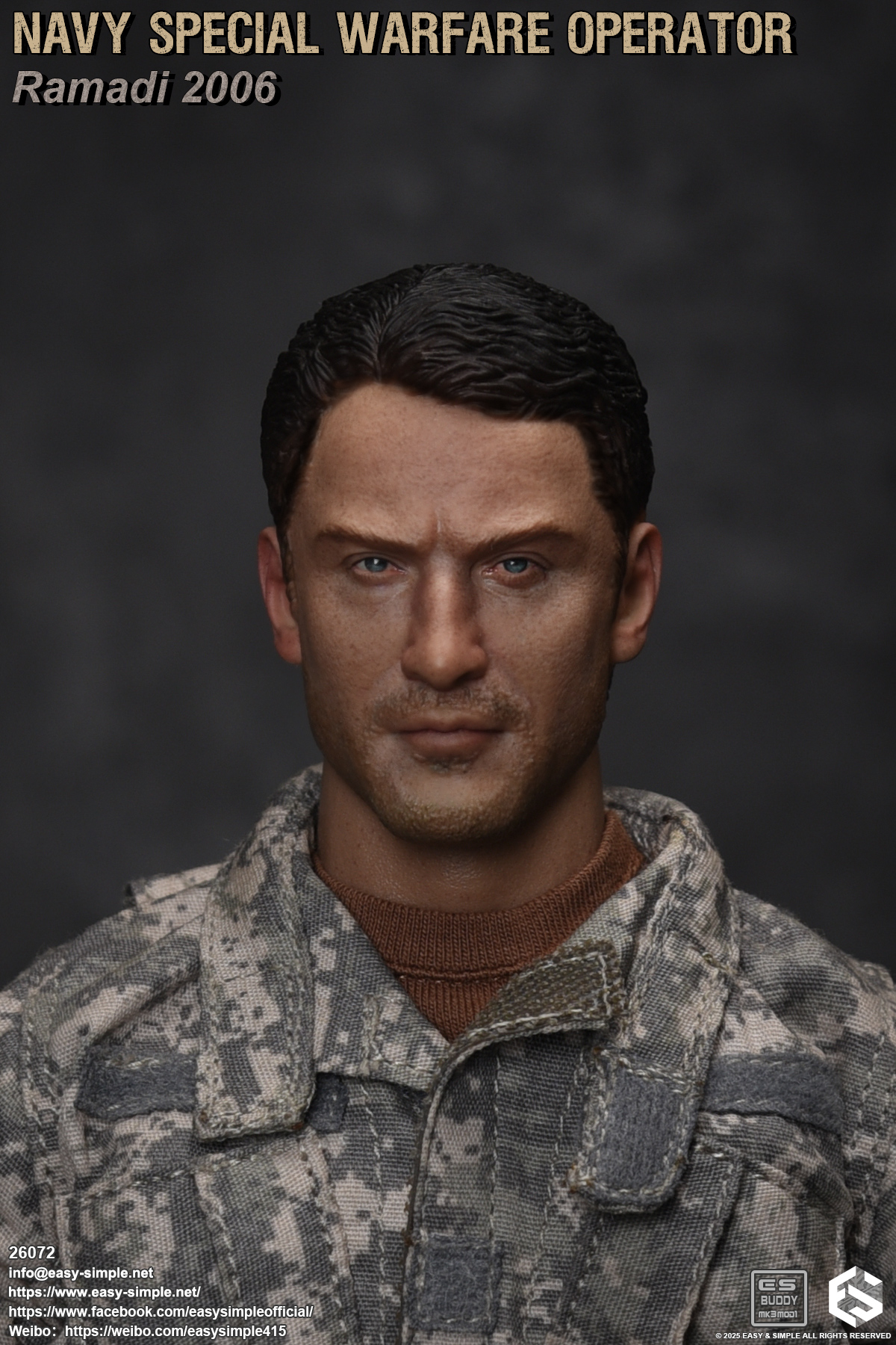 [สั่งจอง]Easy&Simple 26072 1/6 : NAVY SPECIAL WARFARE OPERATOR Ramadi 2006