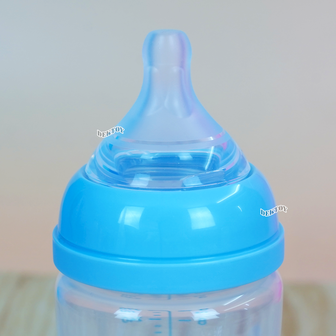 Natur infinit one size เนเจอร์ จุกนมอินฟินิท จุกนมไม่ดูดไม่ไหล คอกว้าง แพ็ค2ชิ้น 0-18 เดือน 85225