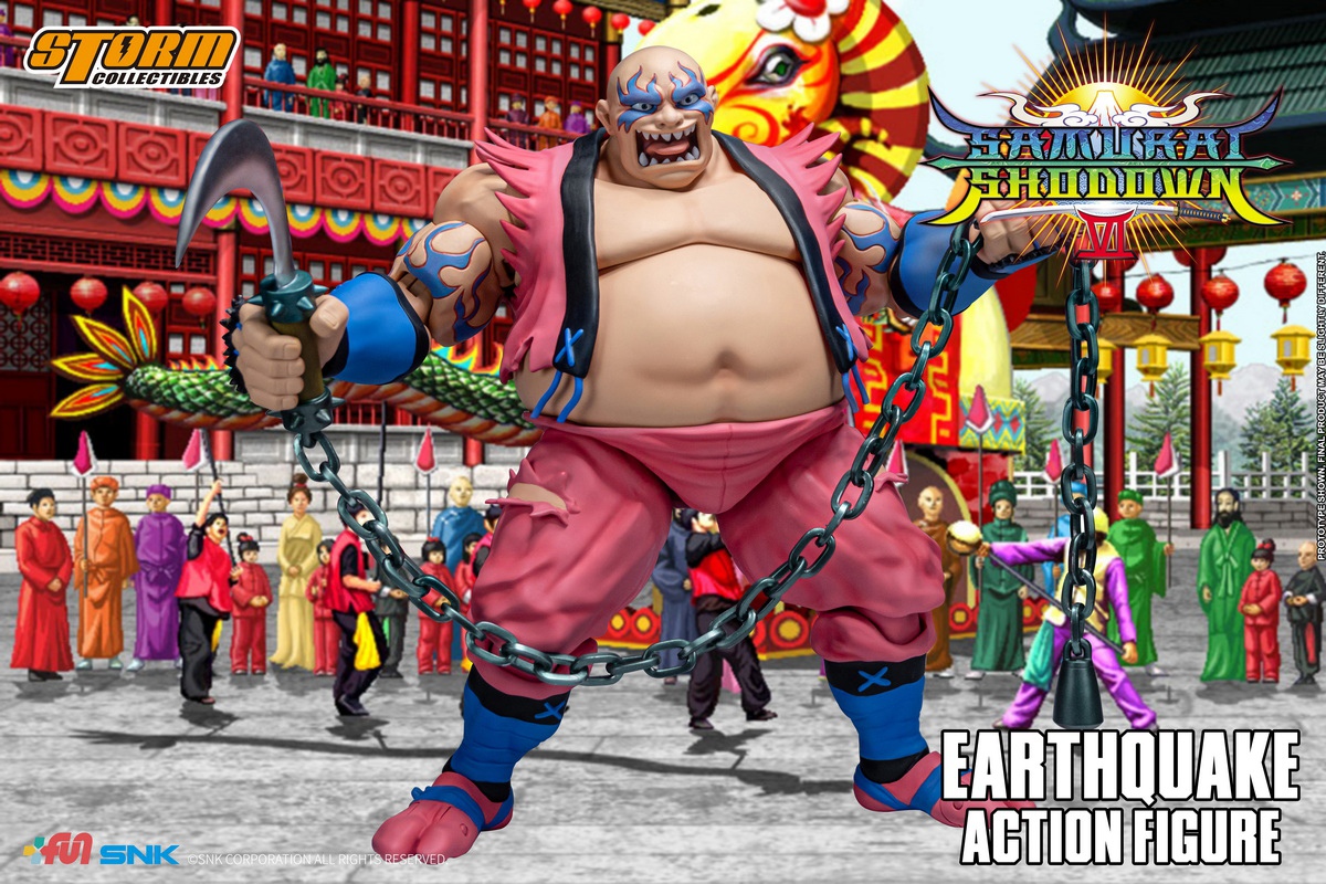 [สั่งจอง]Storm Toys SNSS05 1/12 : Samurai Shodown VI EARTHQUAKE