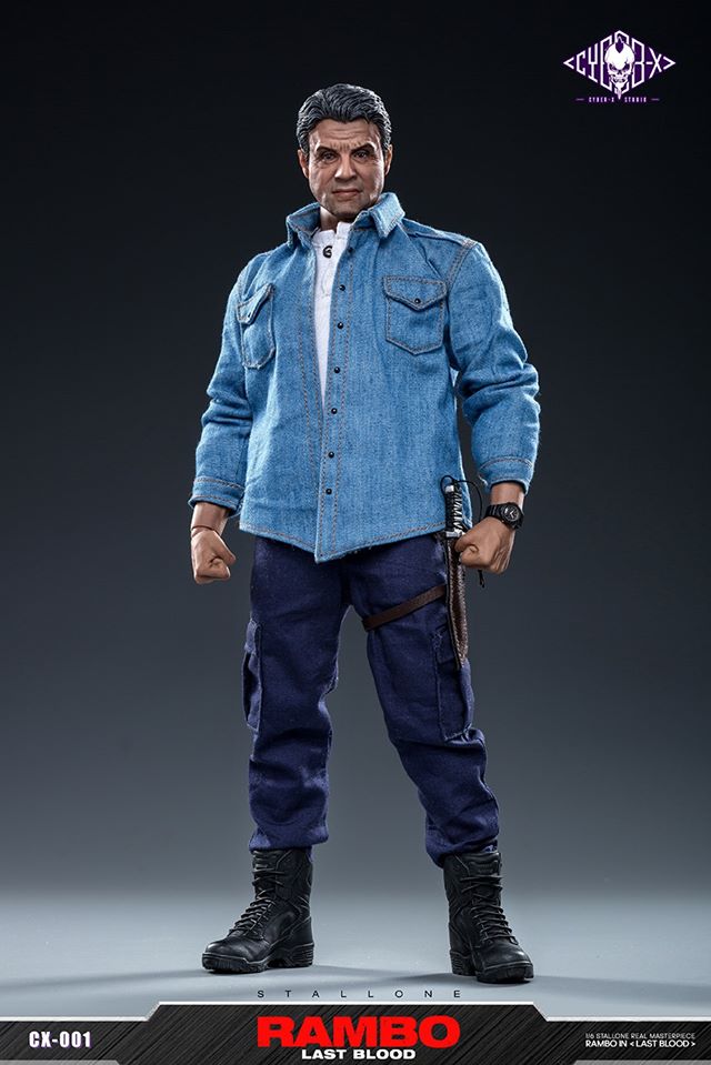 [สั่งจอง]CYBER-X Studio CX001 1/6 Rambo Last Blood Action Figure