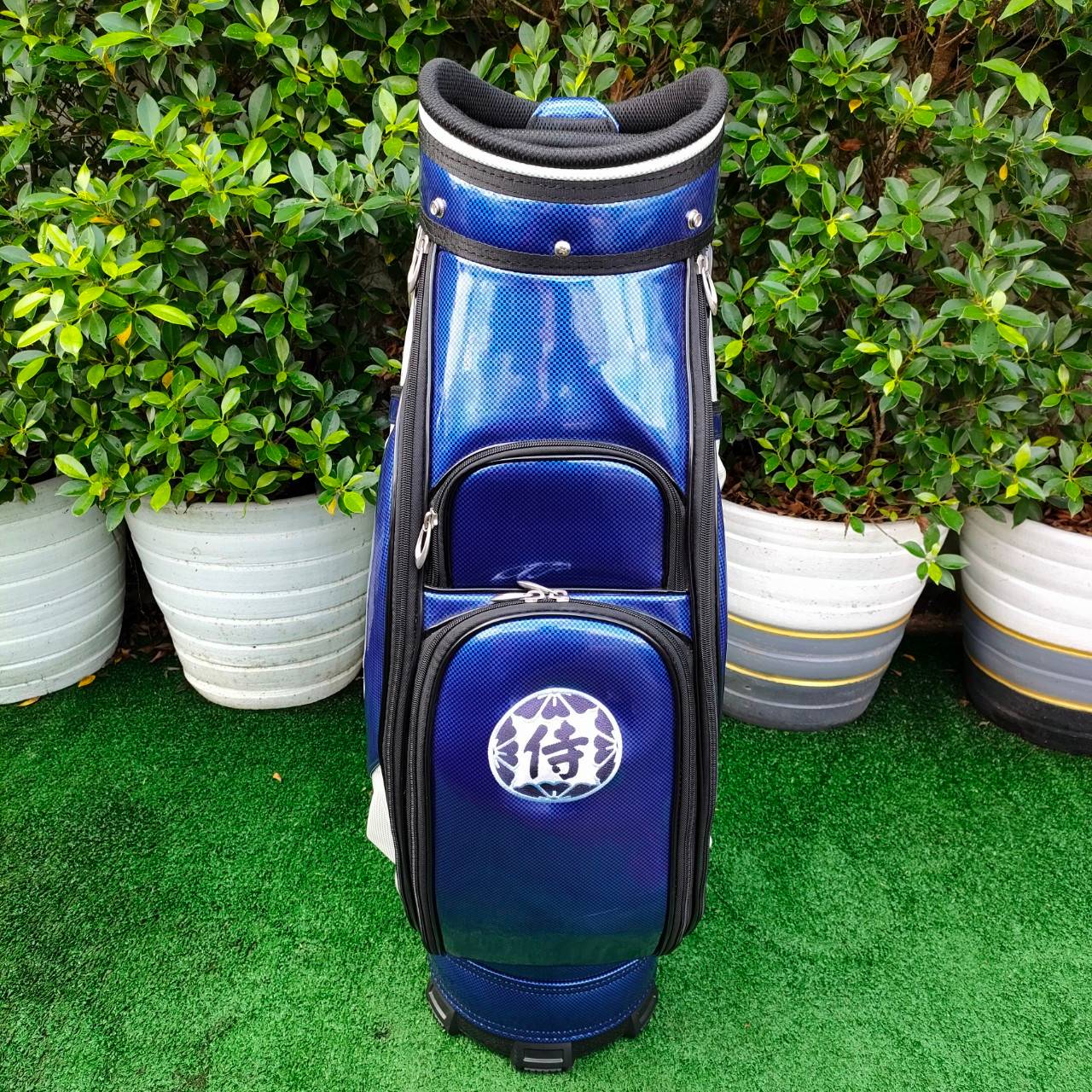 ถุงกอล์ฟ SAMURAI GOLF หนังเเก้ว มือสอง สวยมากๆ สภาพสวยนางฟ้าเลยครับ แบบว่าพลาดไม่ได้ ราคาโดนมาก