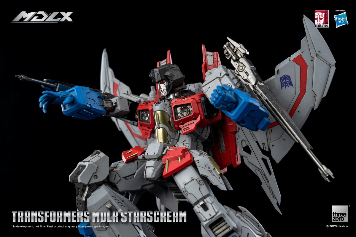 [สั่งจอง] Threezero 3Z03360W0 7.8" Transformers: MDLX - Starscream