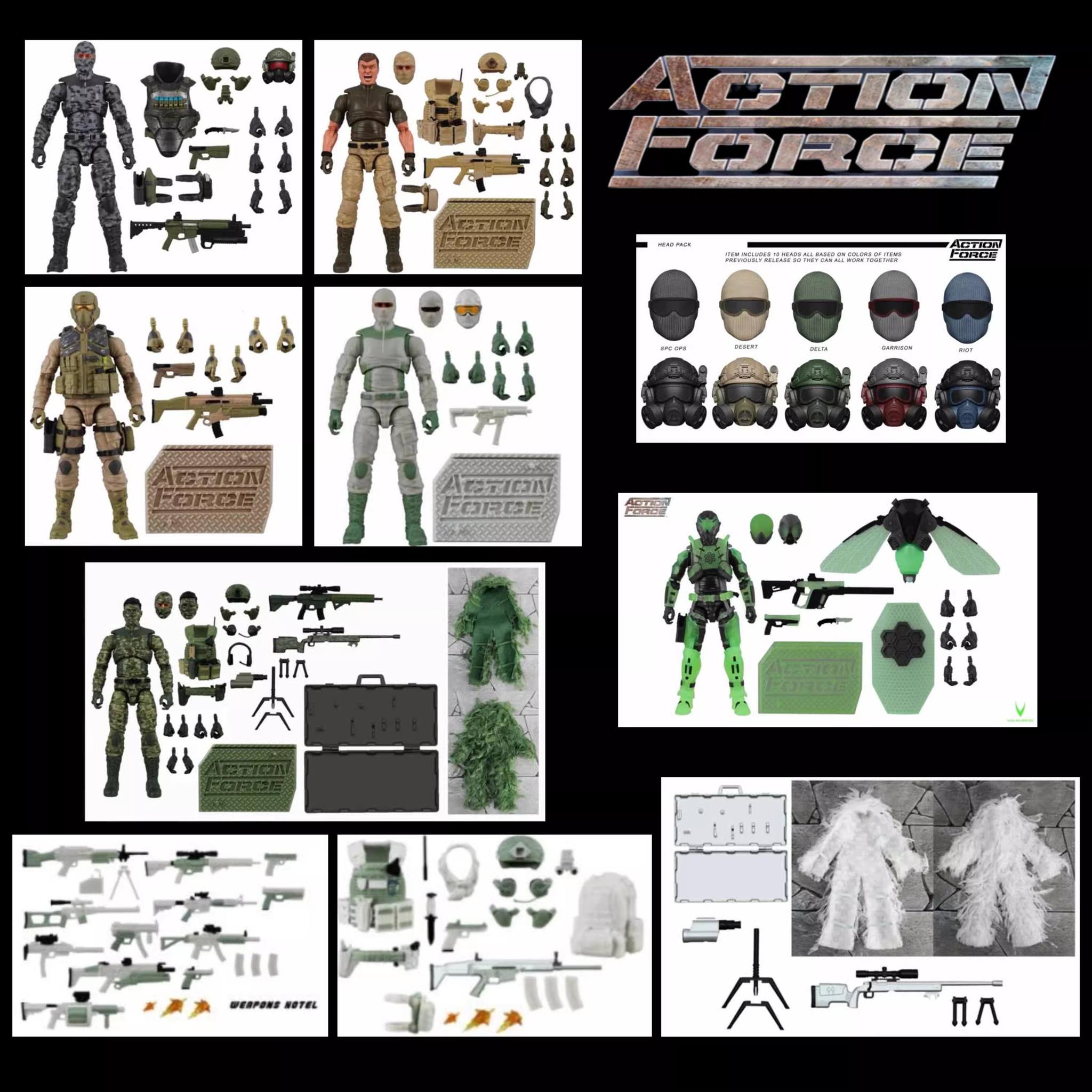 [สั่งจอง] Valaverse Action force