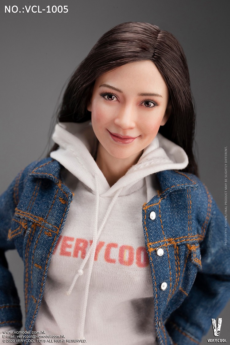 [สั่งจอง] VERYCOOL VCL-1005 / FX10 1/6 : Denim Leisure Wear Set - Head Sculpt & Female Body