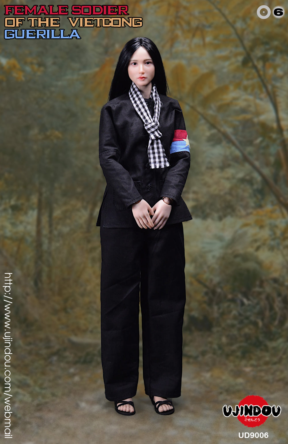 [สั่งจอง]UJINDOU UD9006 1/6 FEMALE SOLDIER OF THE VIETCONG GUERILLA